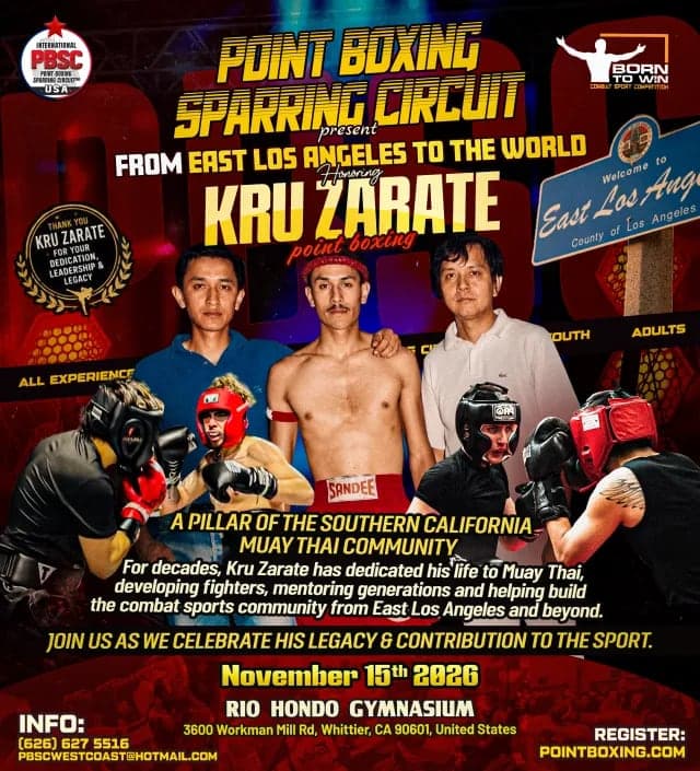 Kru Zarate – Whittier, CA — Rio Hondo College Gymnasium