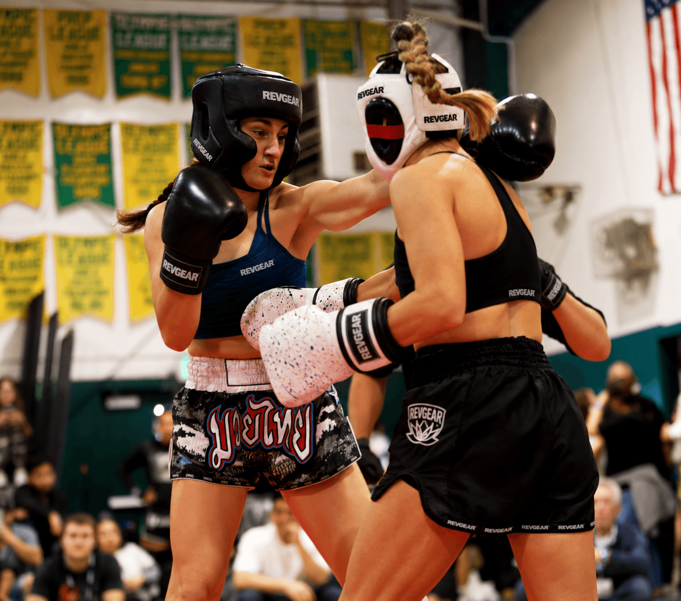 Two athletes competing at a PBSC event